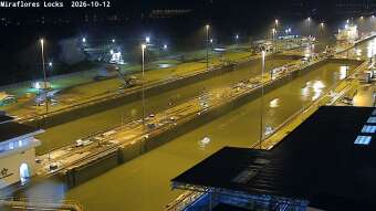 Live camera: Miraflores Locks