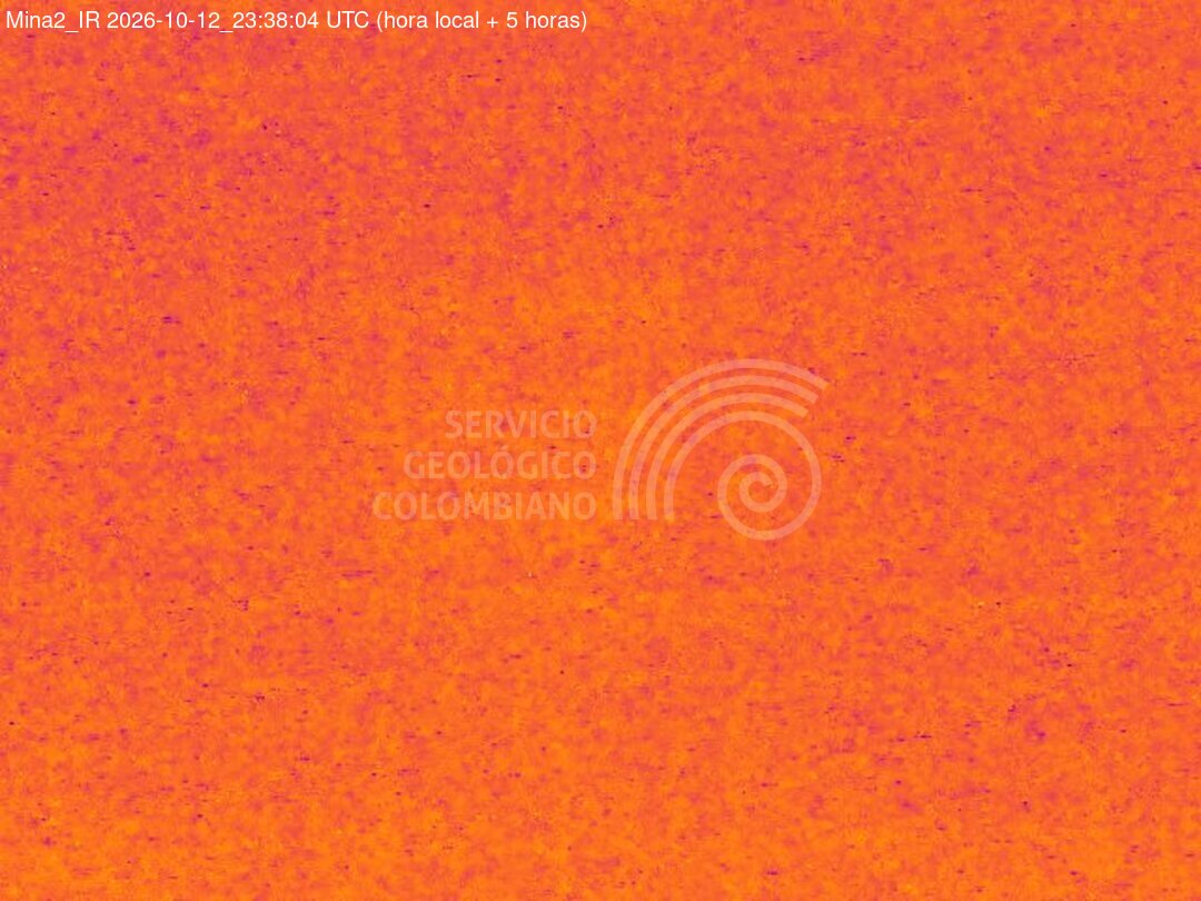 Cámara en directo: Volcán Puracé (Mina 2, IR)