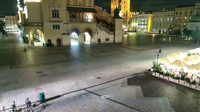 Cámara en directo: Krakow › North-east: Rynek Główny