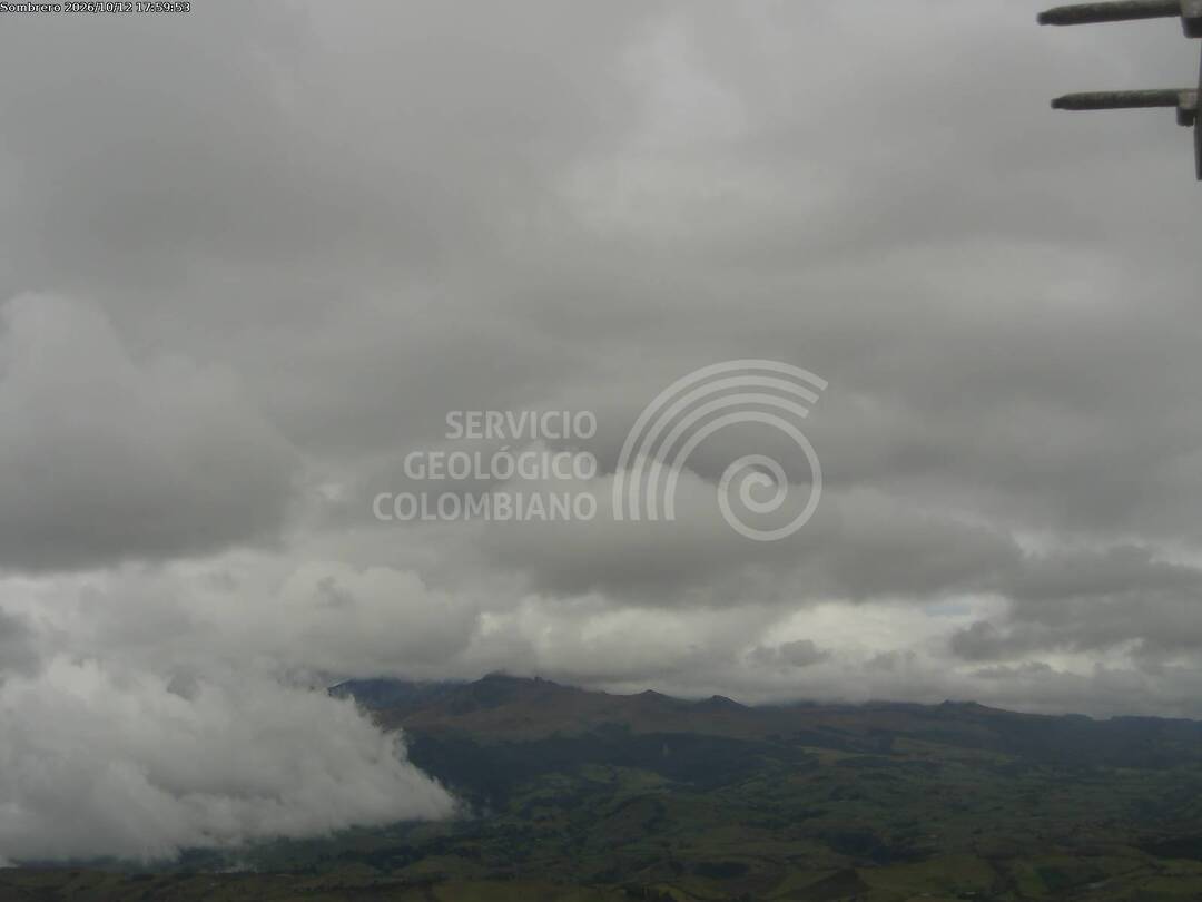 Cámara en directo: Volcán Puracé (Sombrero)
