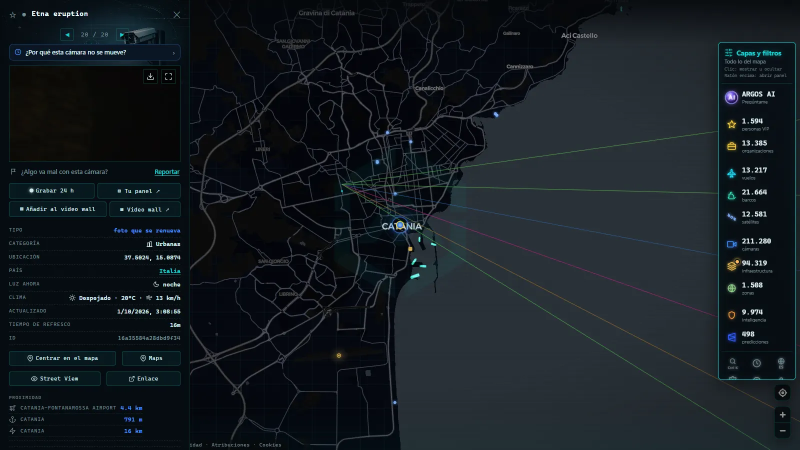 Ficha de Etna eruption (Urbana) en el mapa de ARGOS ATLAS