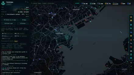 Ficha de Yokohama (Puerto) en el mapa de ARGOS ATLAS
