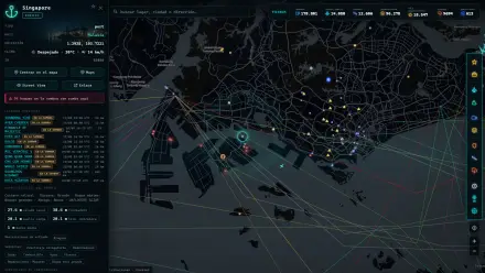 Ficha de Singapore (Puerto) en el mapa de ARGOS ATLAS